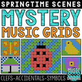 Spring Mystery Music Grids - Symbols Digital Resources